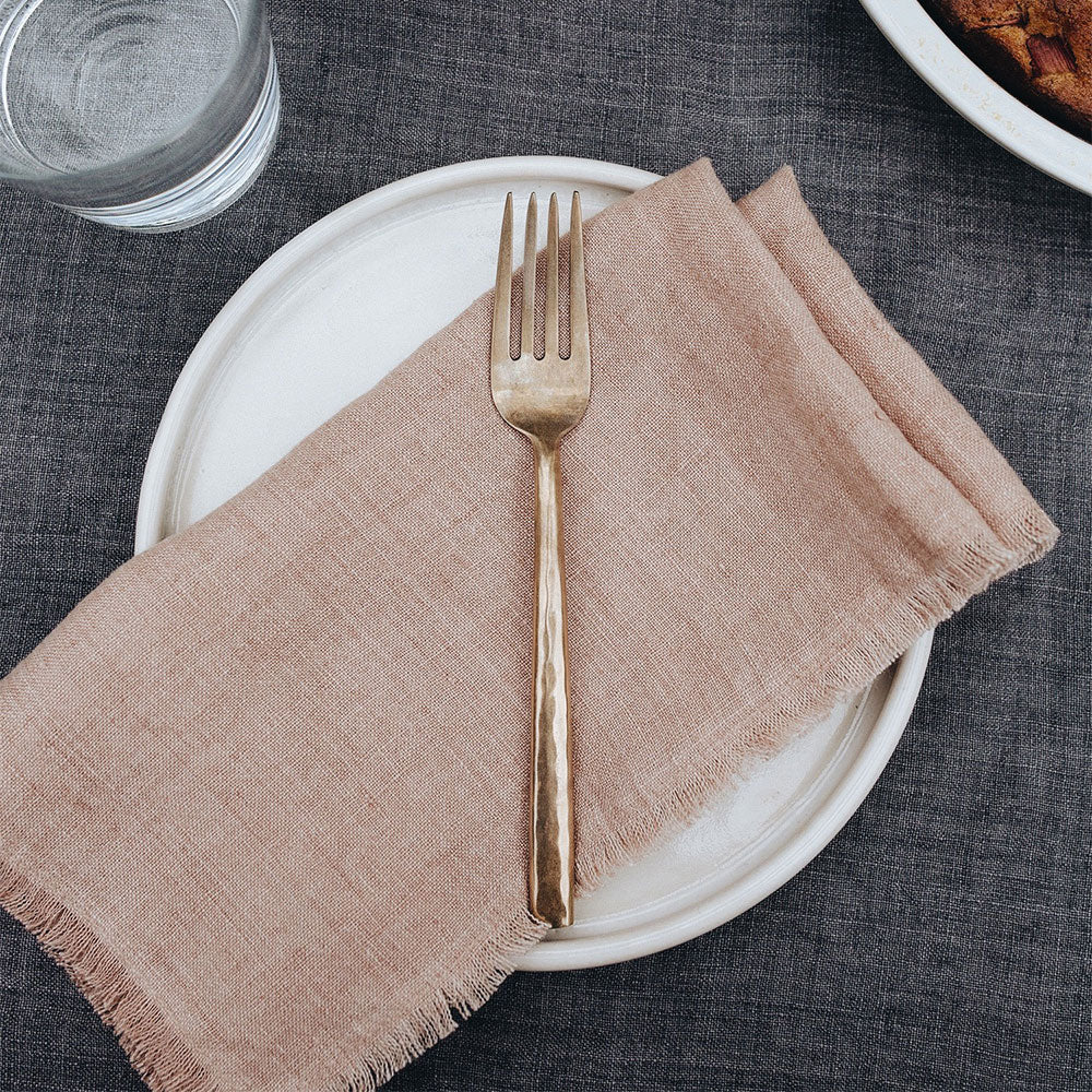 Stonewashed Linen Dinner Napkin