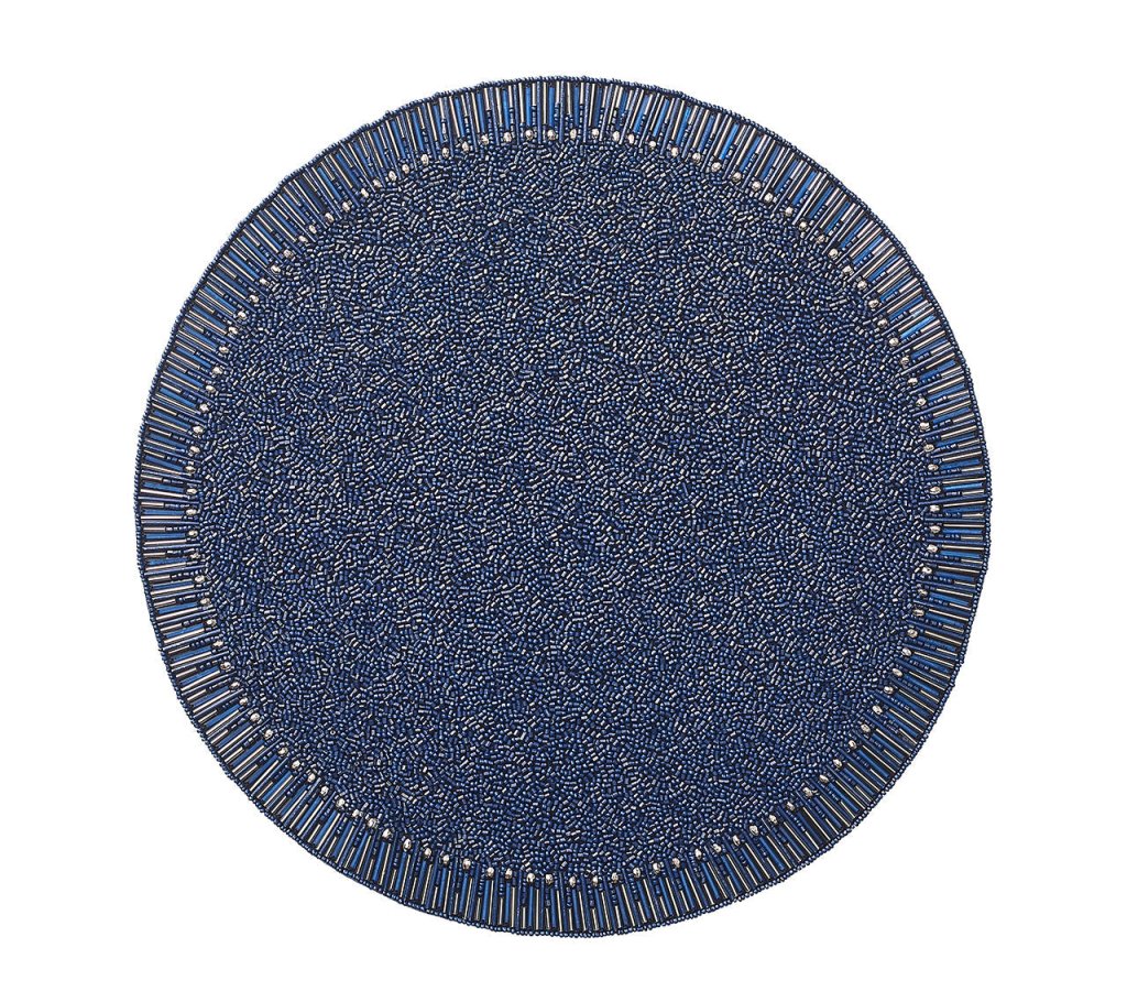 Bevel Placemat in Cobalt, Set of 4